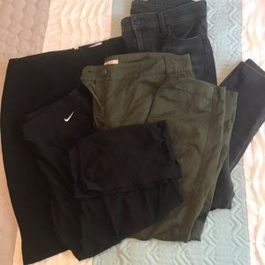 10P LOT: Ann Taylor casual, Old Navy👖, Nike 🧘‍♀️